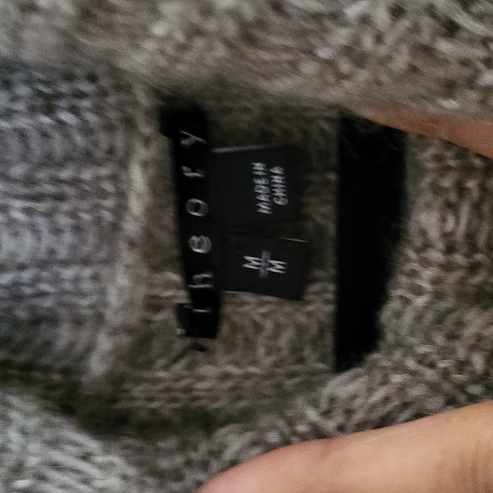 *SOLD* Theory Soft Wool Sweater Vest - Picture 4 of 5